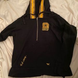 VS Pink Army Hoodie, size M